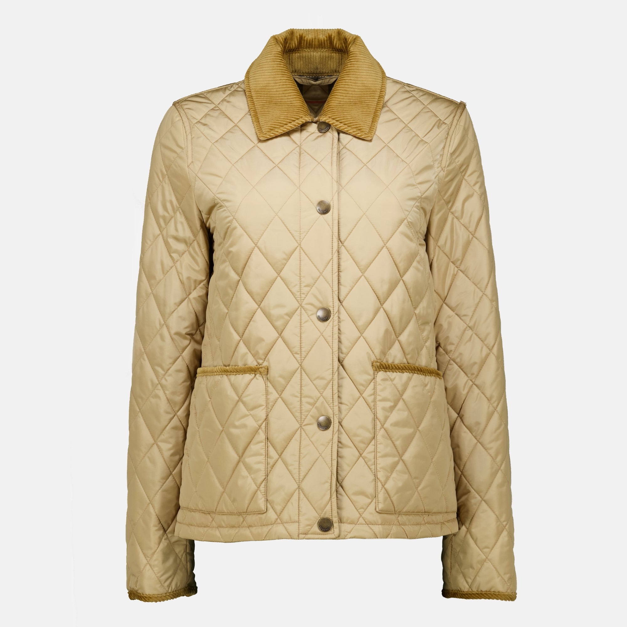 Vestes Veste matelassée en nylon beige Burberry Beige Femme