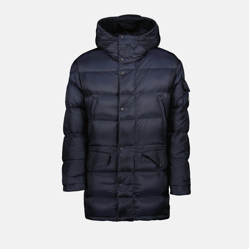 Manteaux Doudoune Prefoune réversible Moncler Bleu foncé Homme