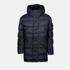 Manteaux Doudoune Prefoune réversible Moncler Bleu foncé Homme