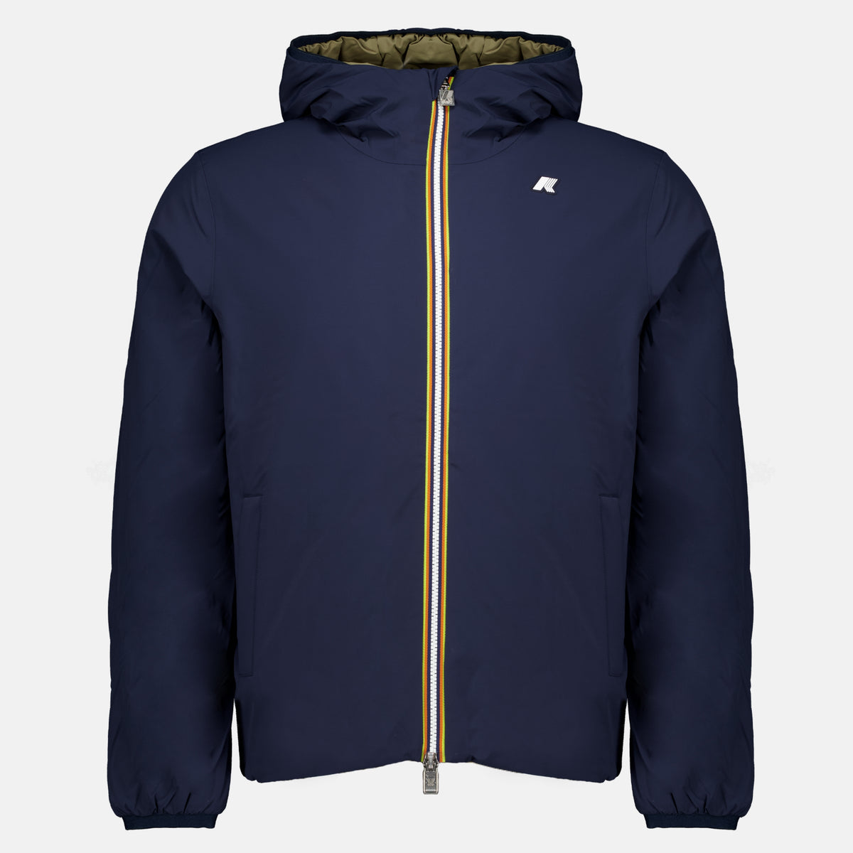 Vestes Jack St Warm Wendbare Jacke Navy Blau K-Way Bleu foncé Homme