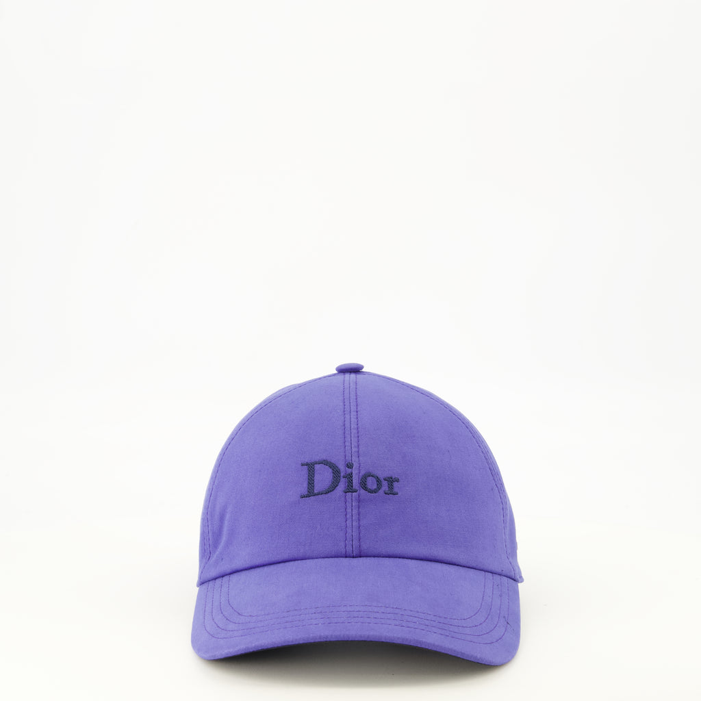 Chapeaux, casquettes et bonnets Navy Blaue Bestickte Kappe Dior Bleu foncé Homme