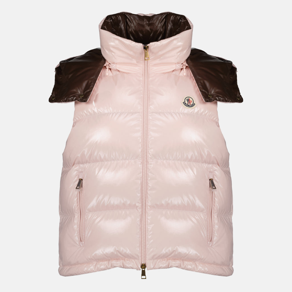 Vestes Doudoune sans manches Niverolle rose Moncler Rose Femme