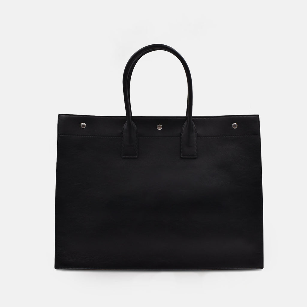 Borse tote Sac cabas Rive Gauche Saint Laurent Nero Homme