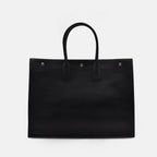 Borse tote Sac cabas Rive Gauche Saint Laurent Nero Homme