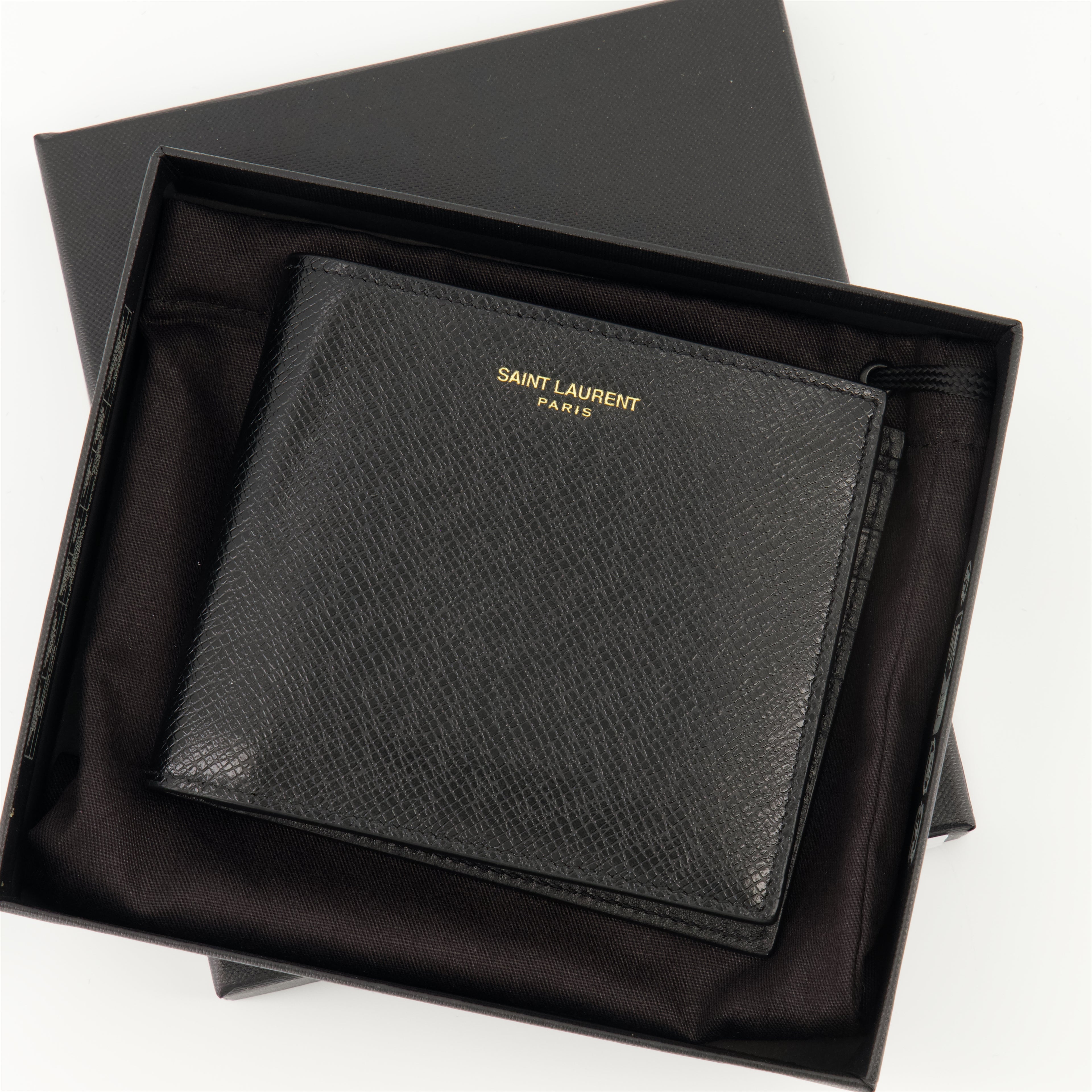 スモールレザーグッズ イースト/ウェスト ウォレット Saint Laurent 黒 Homme