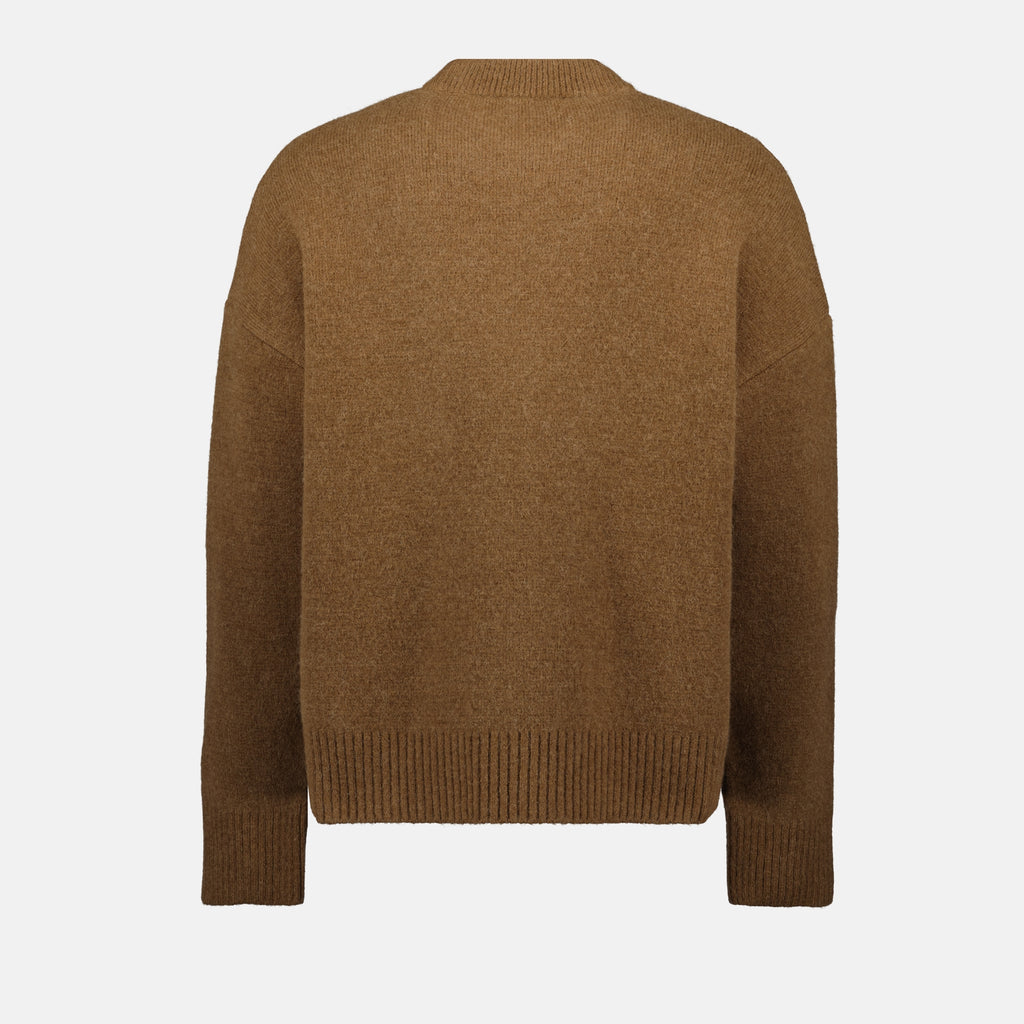 Image de l'article Pull Ami de coeur de la marque Ami PARIS pour Unisex - Saison Automne-Hiver 2025 - Vue détaillée_2