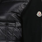 Image de l'article Cardigan bi-matière de la marque Moncler pour Femme - Saison Automne-Hiver 2025 - Vue détaillée_3