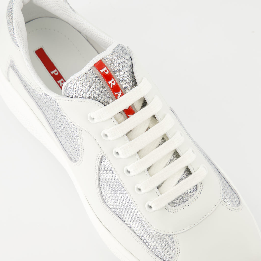 Baskets Baskets America's cup Prada Blanc Homme