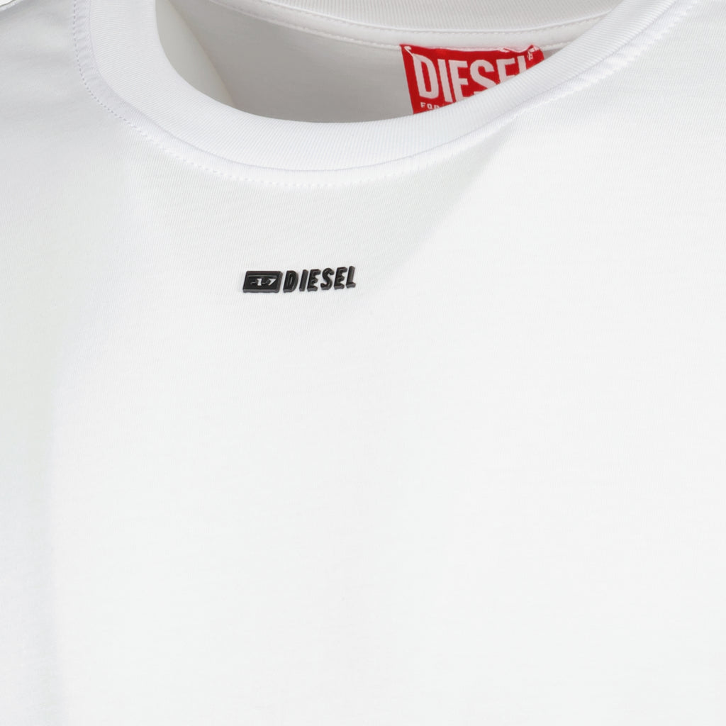 Imagen de la camiseta T-Adjust-V6 blanca de la marca Diesel para Hombre - Temporada Primavera-Verano 2026 - Vista Detallada 1