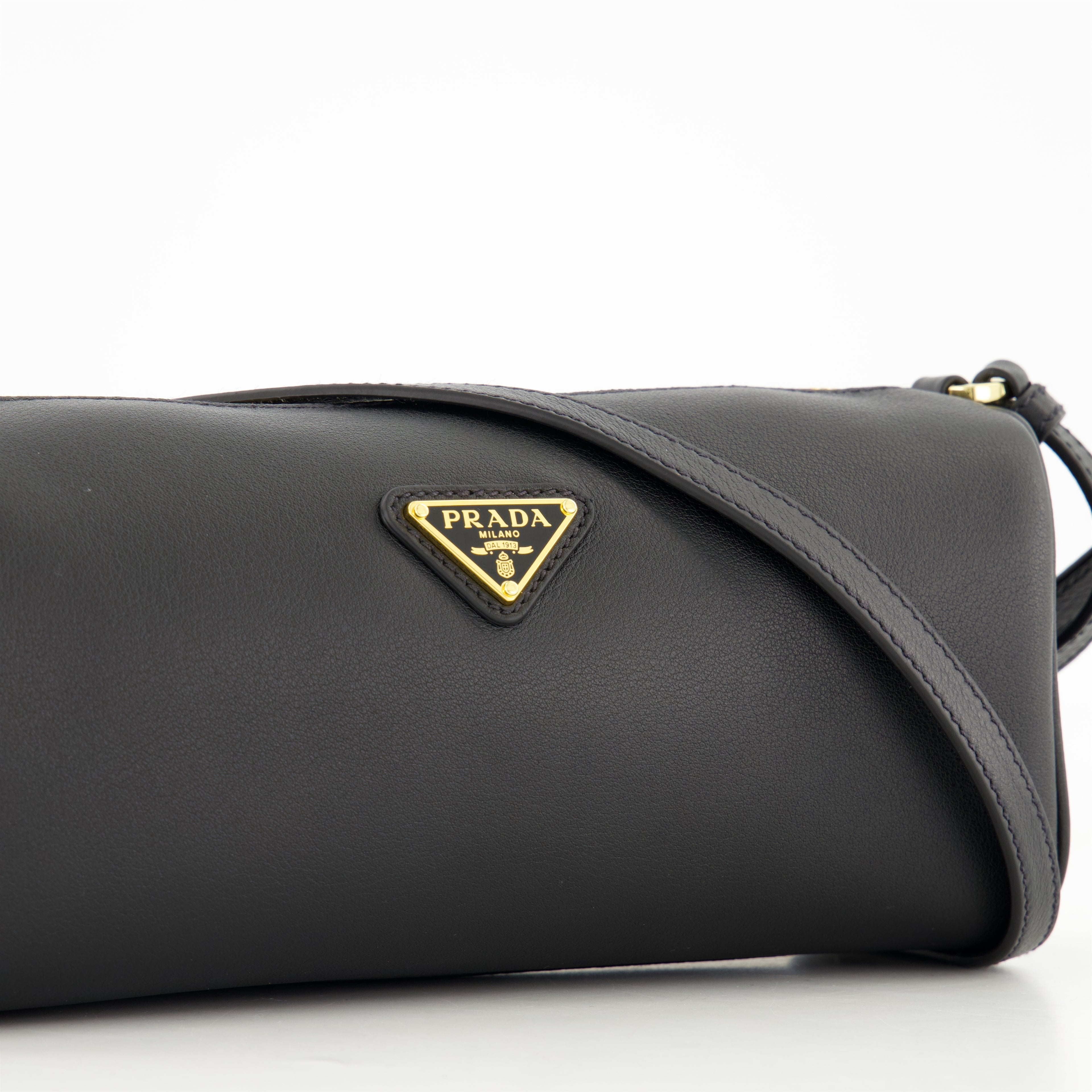 Borse a mano e a spalla Sac à main en cuir Prada Nero Femme