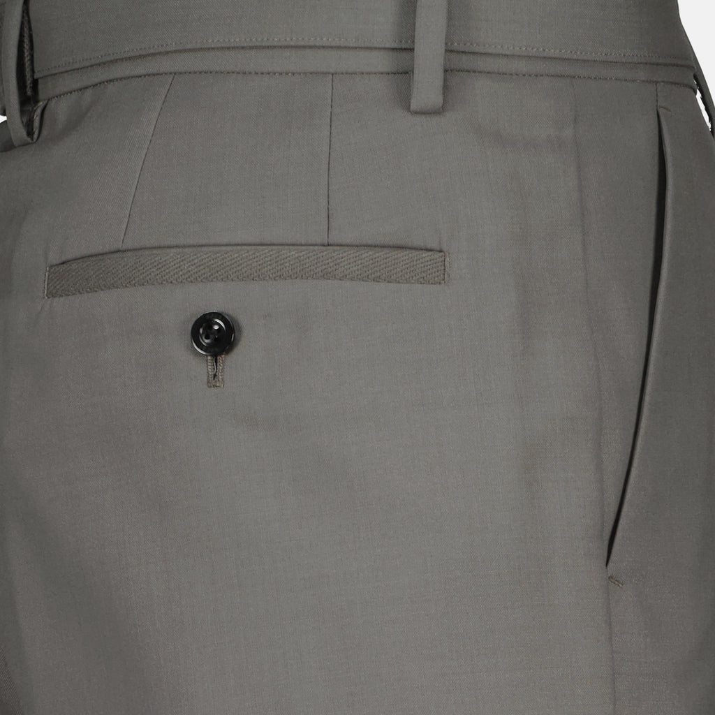 Shorts Short avec ceinture Sacai Gris Homme