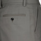 Pantalones Cortos Pantalones Cortos con Cinturón Sacai Gris Hombres