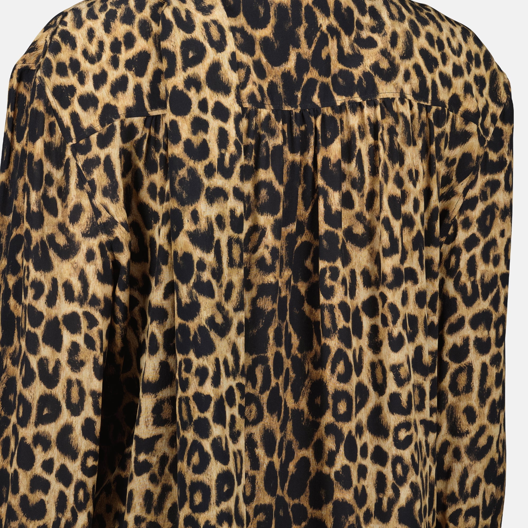 Image de l'article Robe imprimé léopard de la marque Saint Laurent pour Femme - Saison Automne-Hiver 2025 - Vue détaillée_2