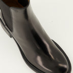 Image of Tod's Women's Leather Ankle Boots - Autumn-Winter 2025 - Top Detailed View