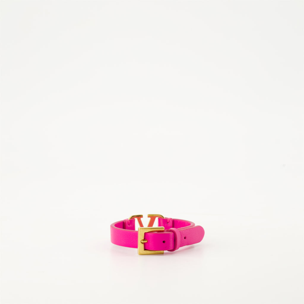 Joyería Bracelet VLogo Valentino Garavani Rosa Femme