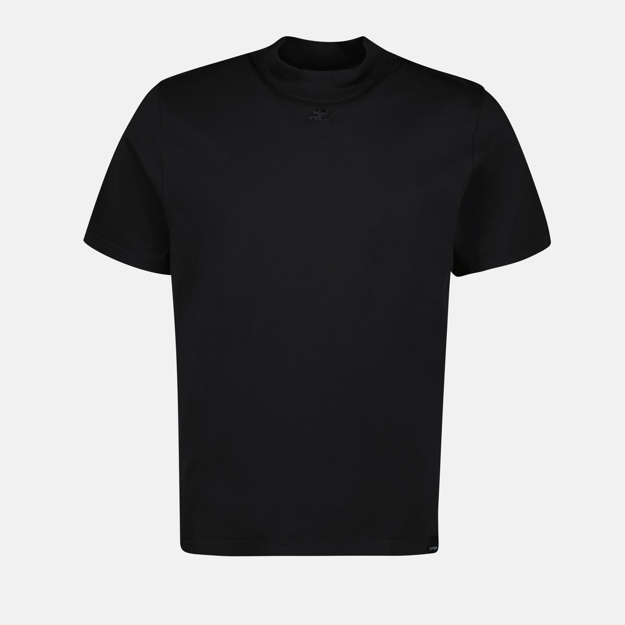 T-shirts T-shirt Volcano Courrèges Noir Homme