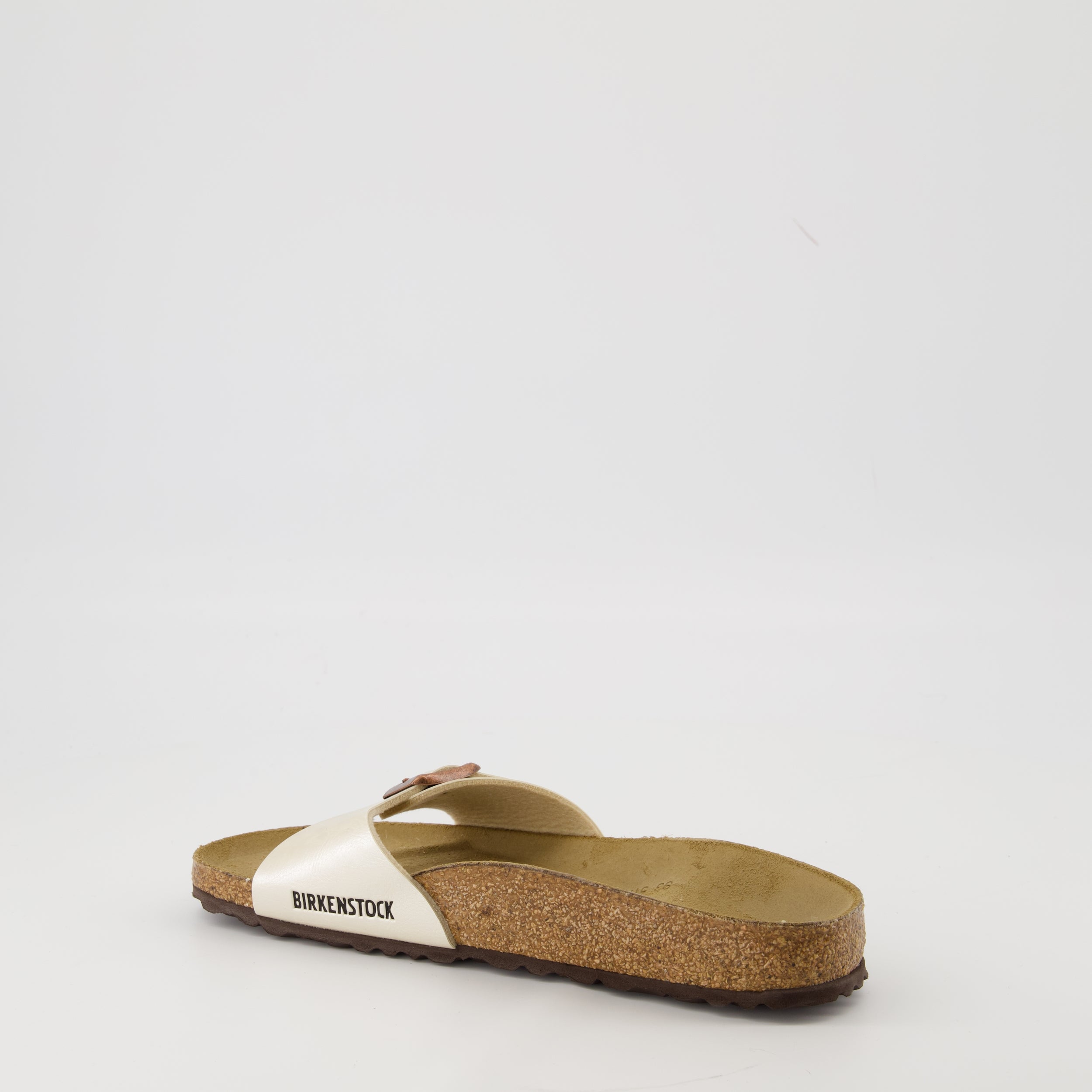 Chaussures ouvertes Sandali Madrid Birkenstock Beige Femme