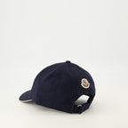 Bild des Moncler Herren Marineblauen Logo Caps - Frühjahr-Sommer 2026 - Detaillierte Ansicht 2