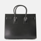 Sacs à main et épaule Kleine Schwarze Leder-Handtasche Saint Laurent Noir Femme