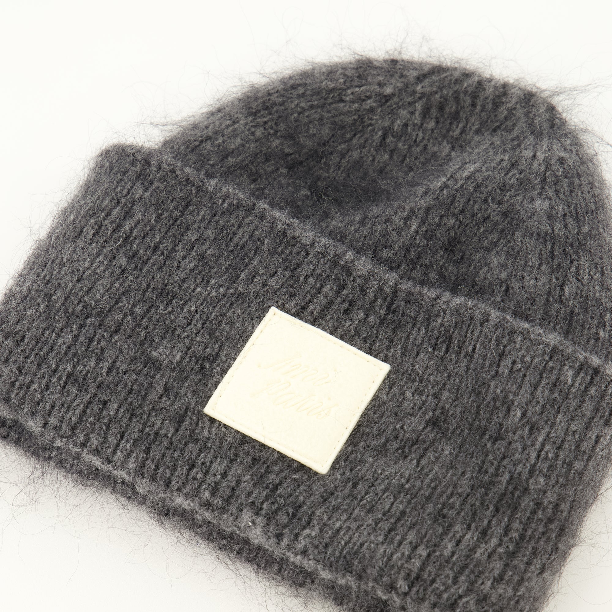 Chapeaux, casquettes et bonnets Gorro de Mohair Gris Ami PARIS Gris Unisexe
