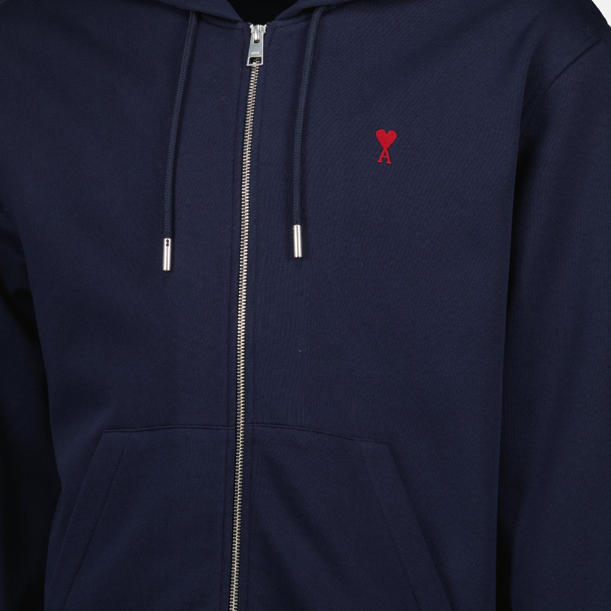 Immagine dell'articolo Giacca con zip Ami di cuore del marchio Ami PARIS per Uomo - Stagione Autunno-Inverno 2025 - Vista Dettagliata_3