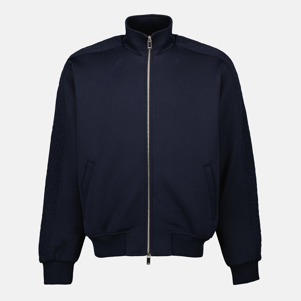 Bild des Artikels Navy-blaues Joggingjacke von Dior für Herren - Frühjahr-Sommer 2026 - Vorderansicht