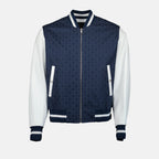 Vestes Bomber varsity en denim Givenchy Bleu foncé Homme