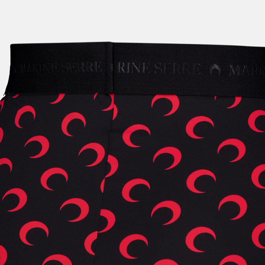 Shorts 레드 문 사이클링 숏 져지 Marine Serre Rouge Femme