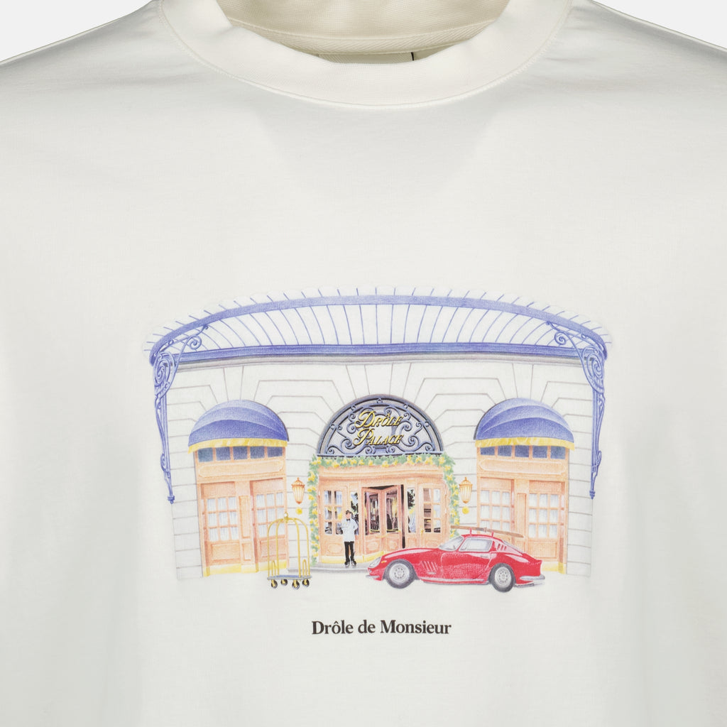 Image de l'article T-shirt Drôle Palace de la marque Drole De Monsieur pour Homme - Saison Automne-Hiver 2025 - Vue détaillée_2