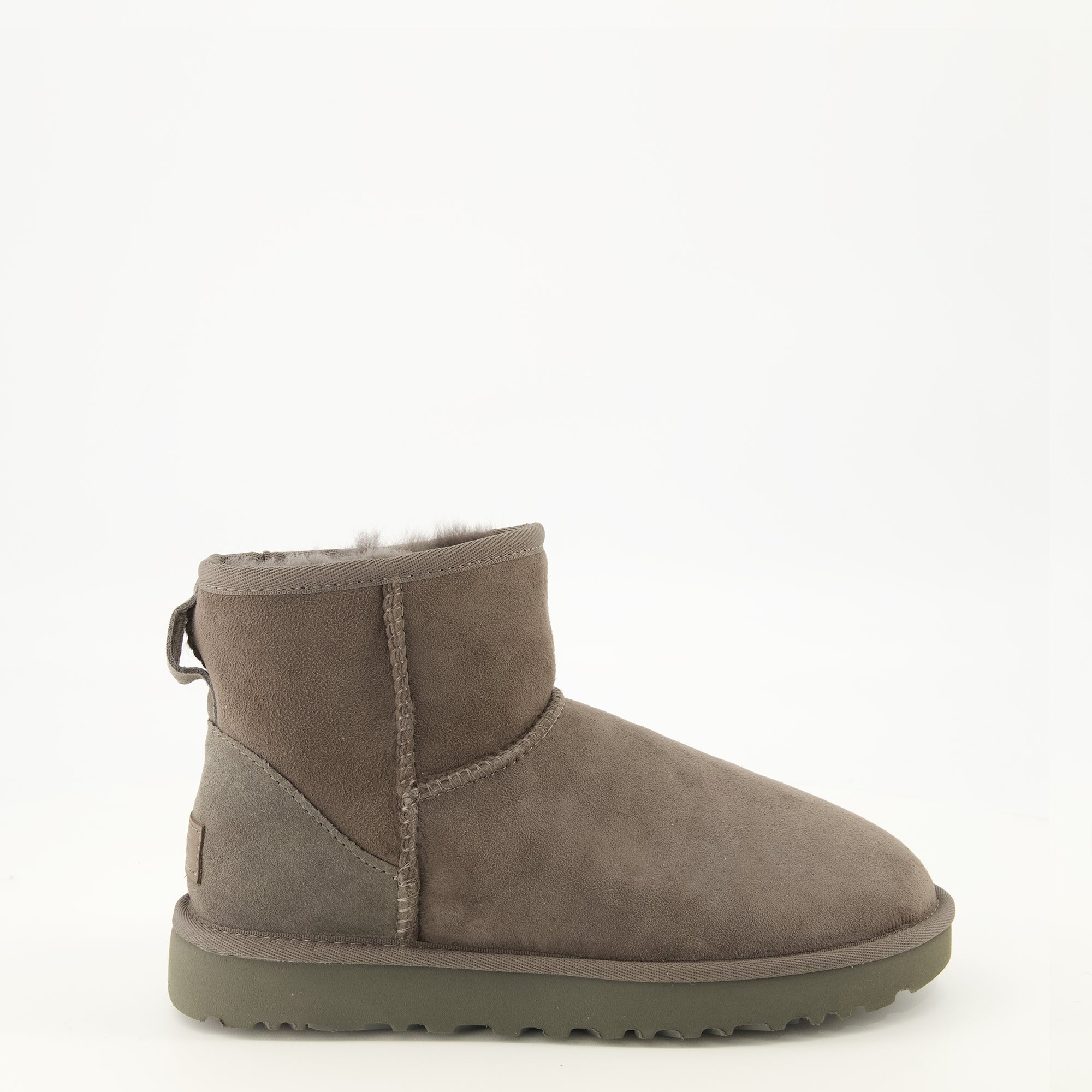 Bottines Classic Mini II Grey Boots Ugg Gris Femme