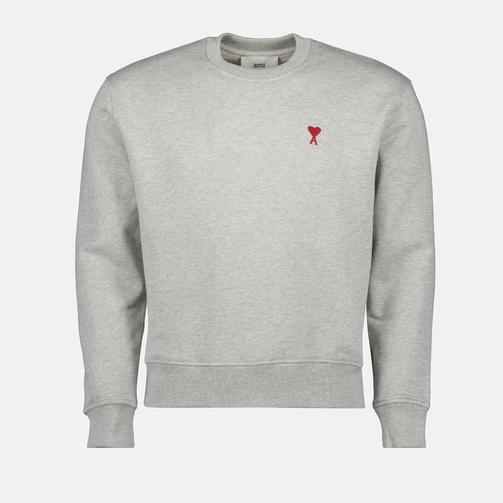 Sweatshirts Ami de coeur Sweatshirt Ami PARIS Grau Unisex