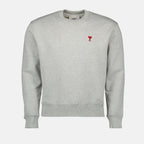 Sweatshirts Ami de coeur Sweatshirt Ami PARIS Grau Unisex