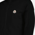 Vestes Veste en laine zippée Moncler Noir Homme