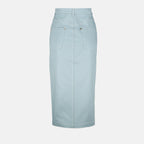 Jupes Jupe en denim Fendi Bleu Femme