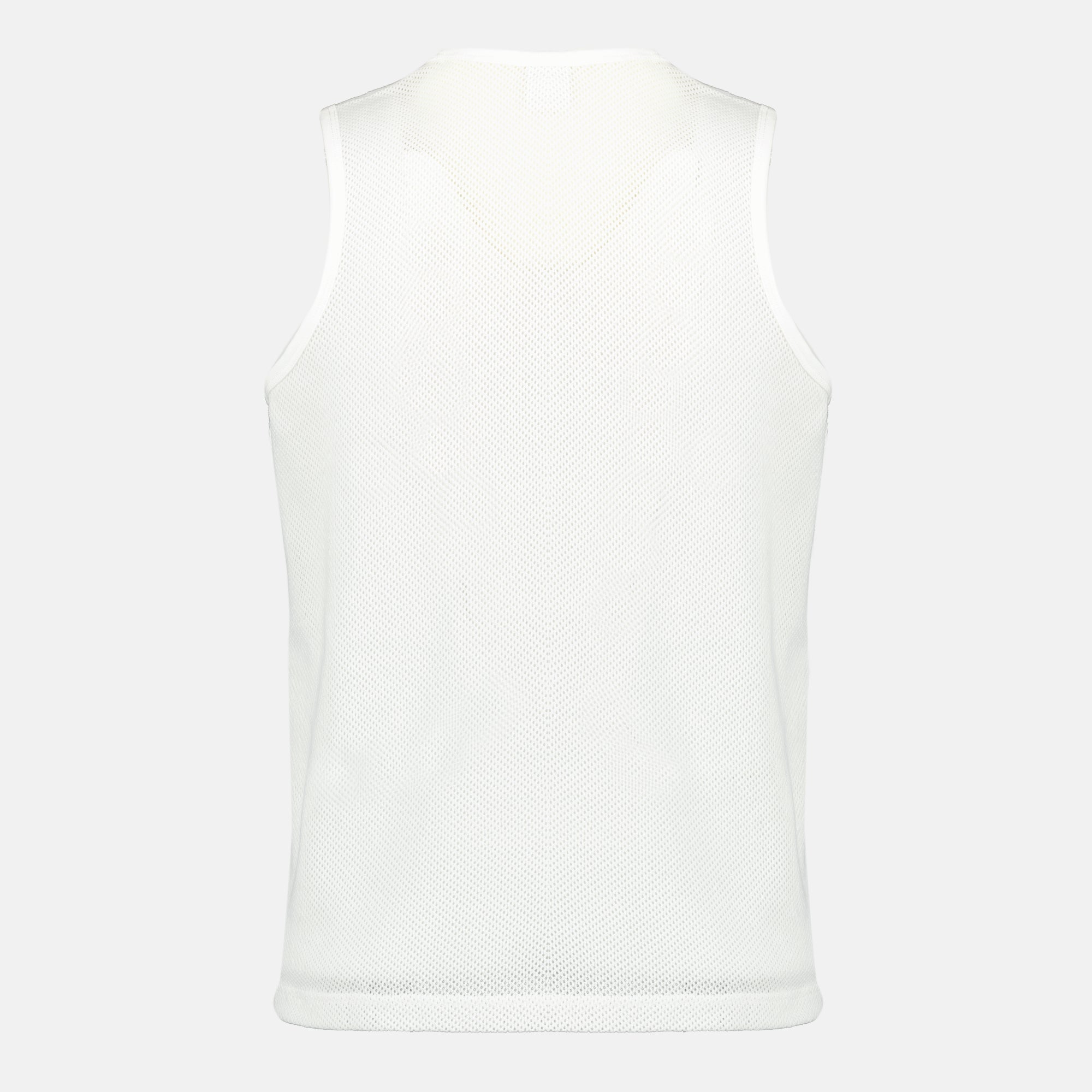 Image de l'article Débardeur en mesh blanc de la marque Courrèges pour Homme - Saison Printemps-Été 2026 - Vue de Dos