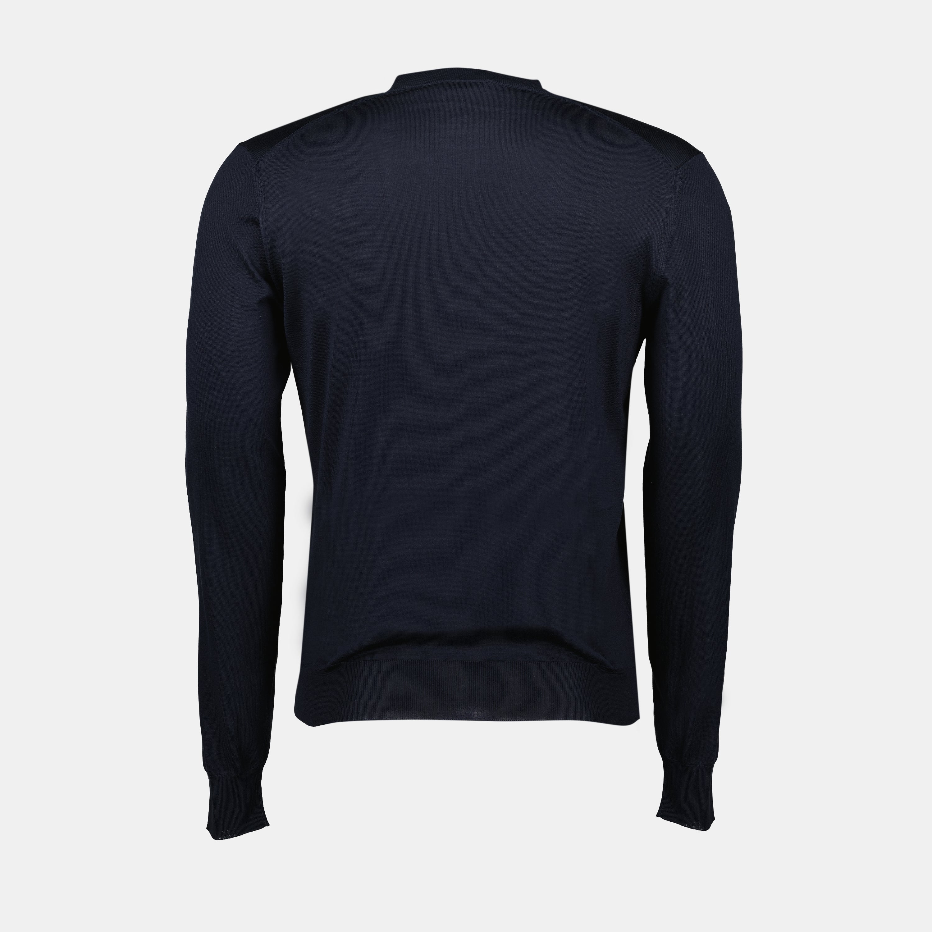 Maille Pull en soie Prada Bleu foncé Homme