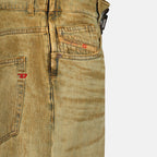 Pantalons Jean droit D-Ark-Fsf Diesel Marron Femme