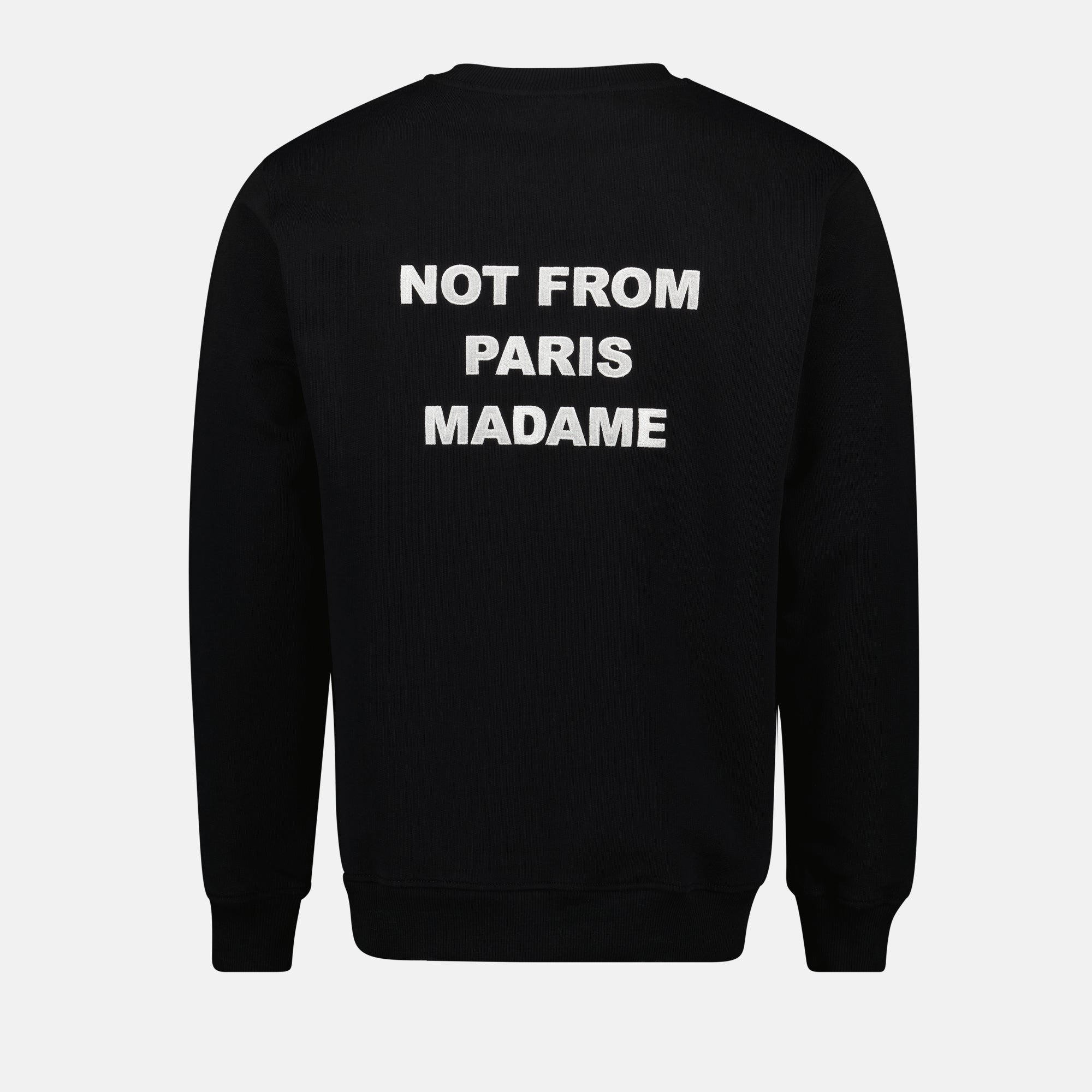 Sweatshirts Sweat Slogan Drole De Monsieur Noir Homme