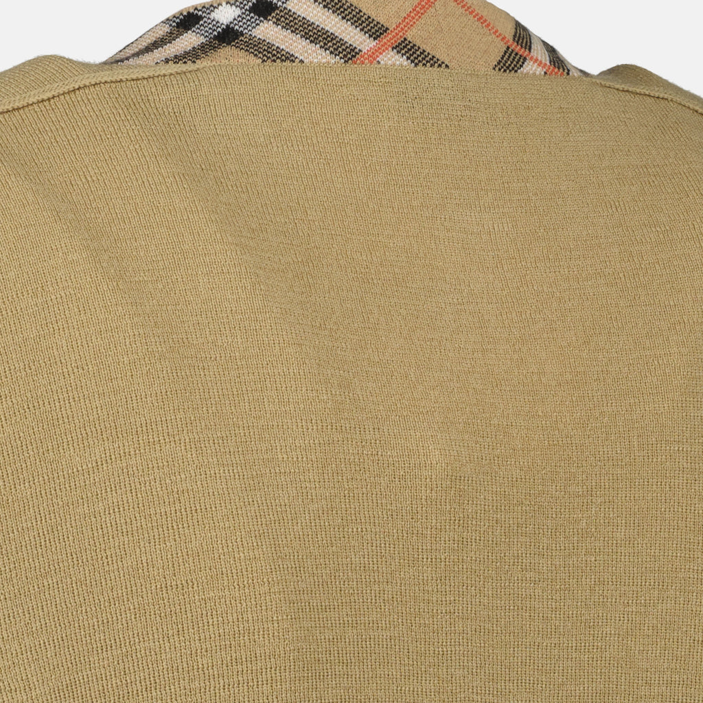 Image de l'article Cardigan en laine de la marque Burberry pour Femme - Saison Automne-Hiver 2025 - Vue détaillée_2