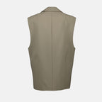 Jackets Cynesa Beige Sleeveless Blazer Iro Khaki Femme