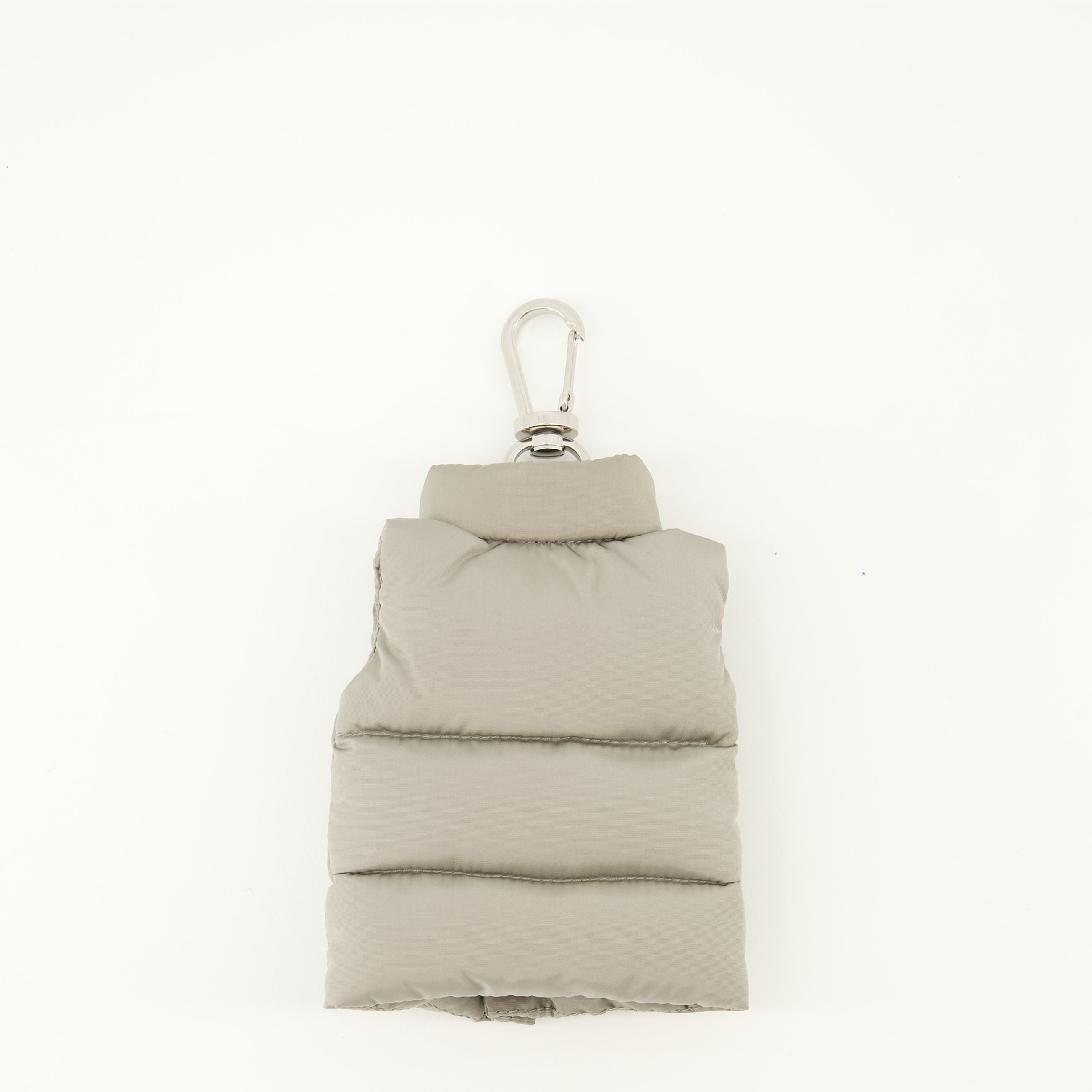 Imagen del llavero de chaleco gris de Moncler para hombre - Primavera-Verano 2026 - Vista trasera
