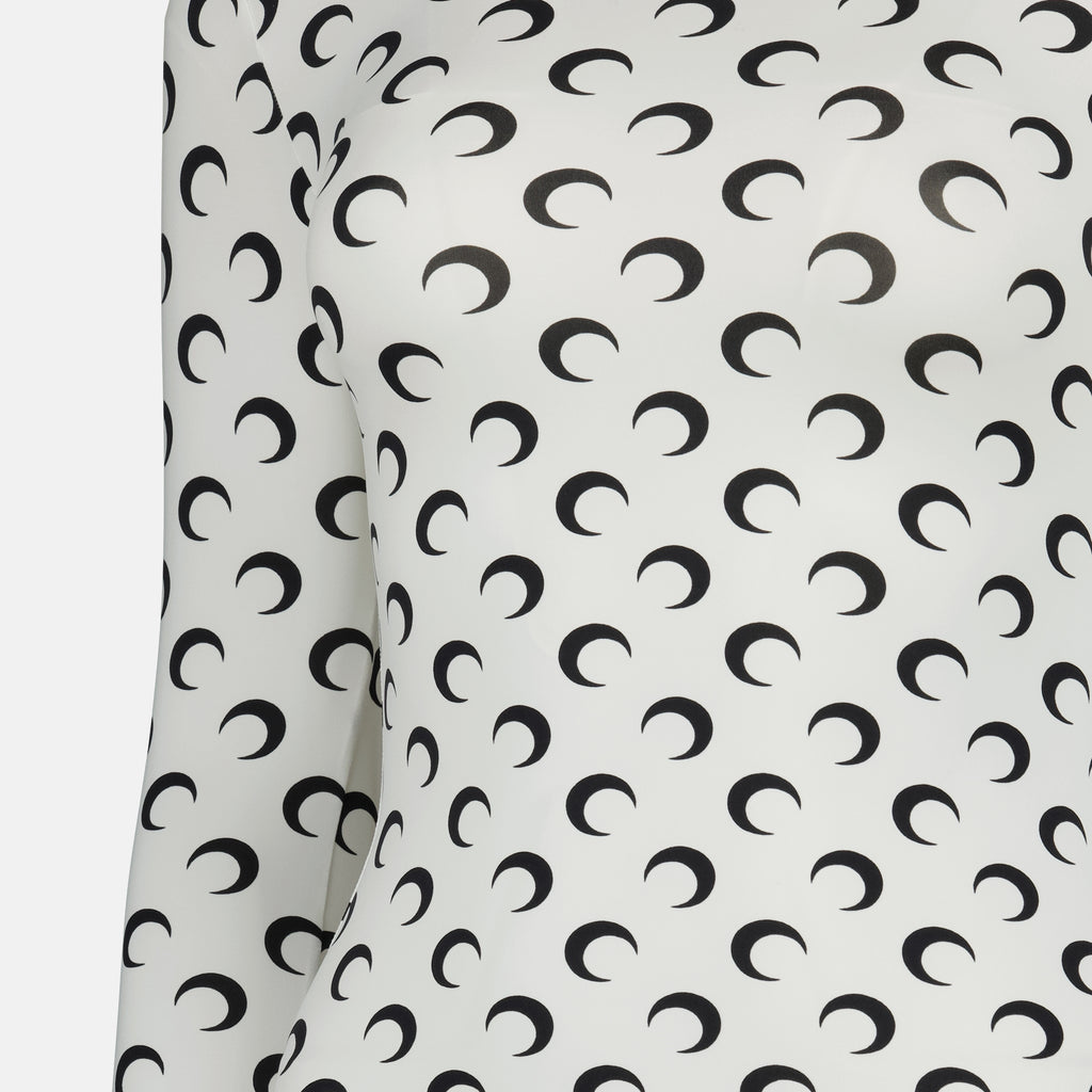 Image de l'article Top Jersey Moon de la marque Marine Serre pour Femme - Saison Automne-Hiver 2025 - Vue détaillée_3