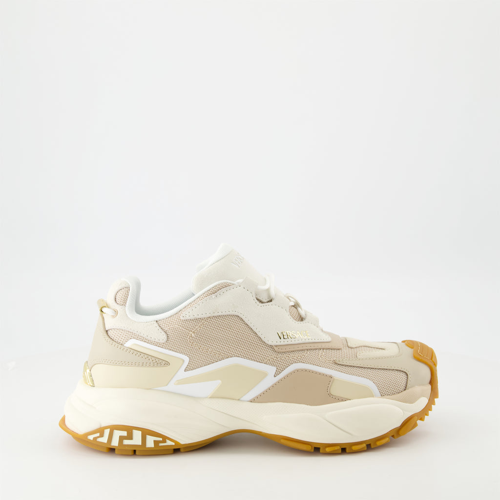 Baskets Baskets Mercury M_VS_04 Versace Beige Homme
