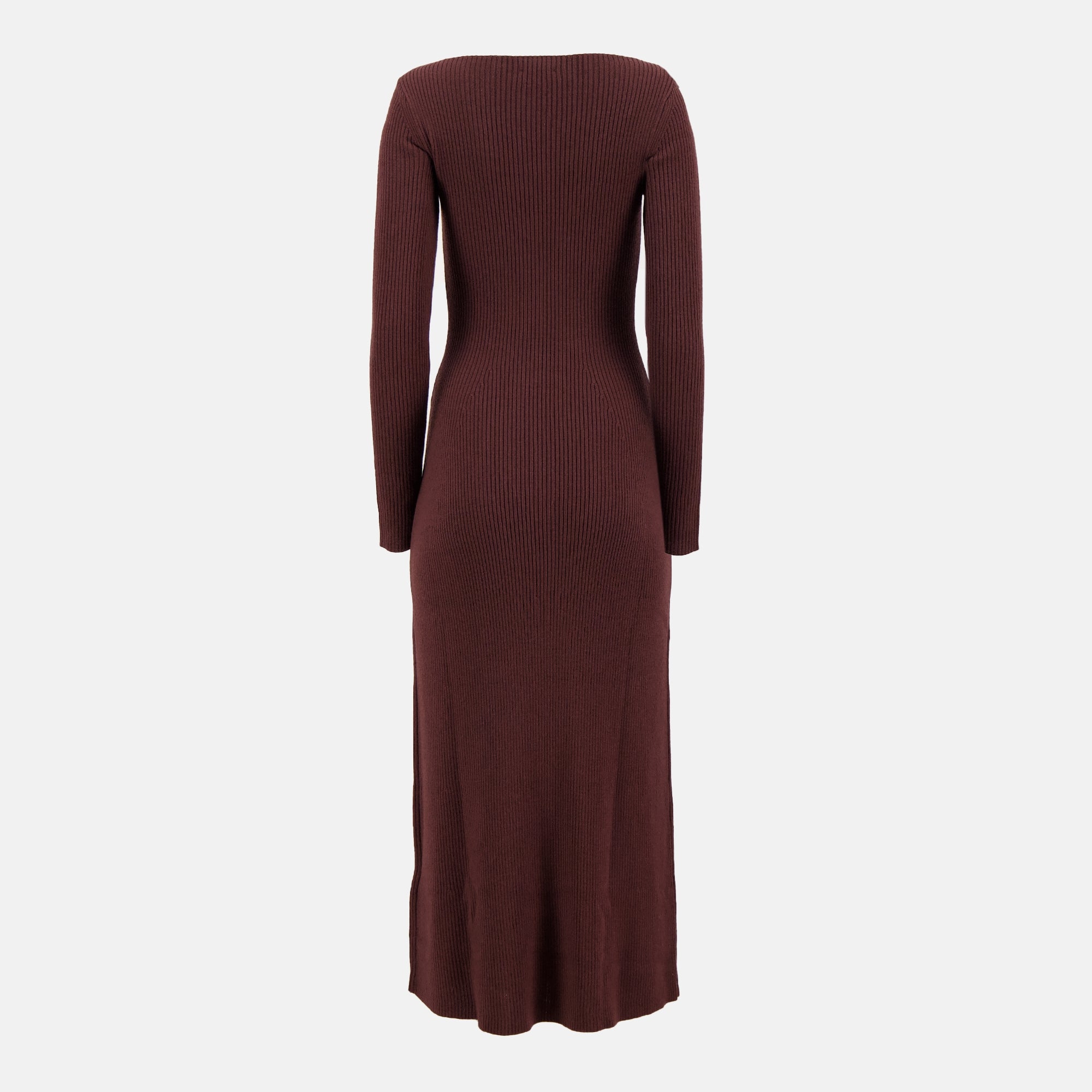 Image de l'article Robe M-Oloni en laine bordeaux de la marque Diesel pour Femme - Saison Printemps-Été 2026 - Vue de Dos