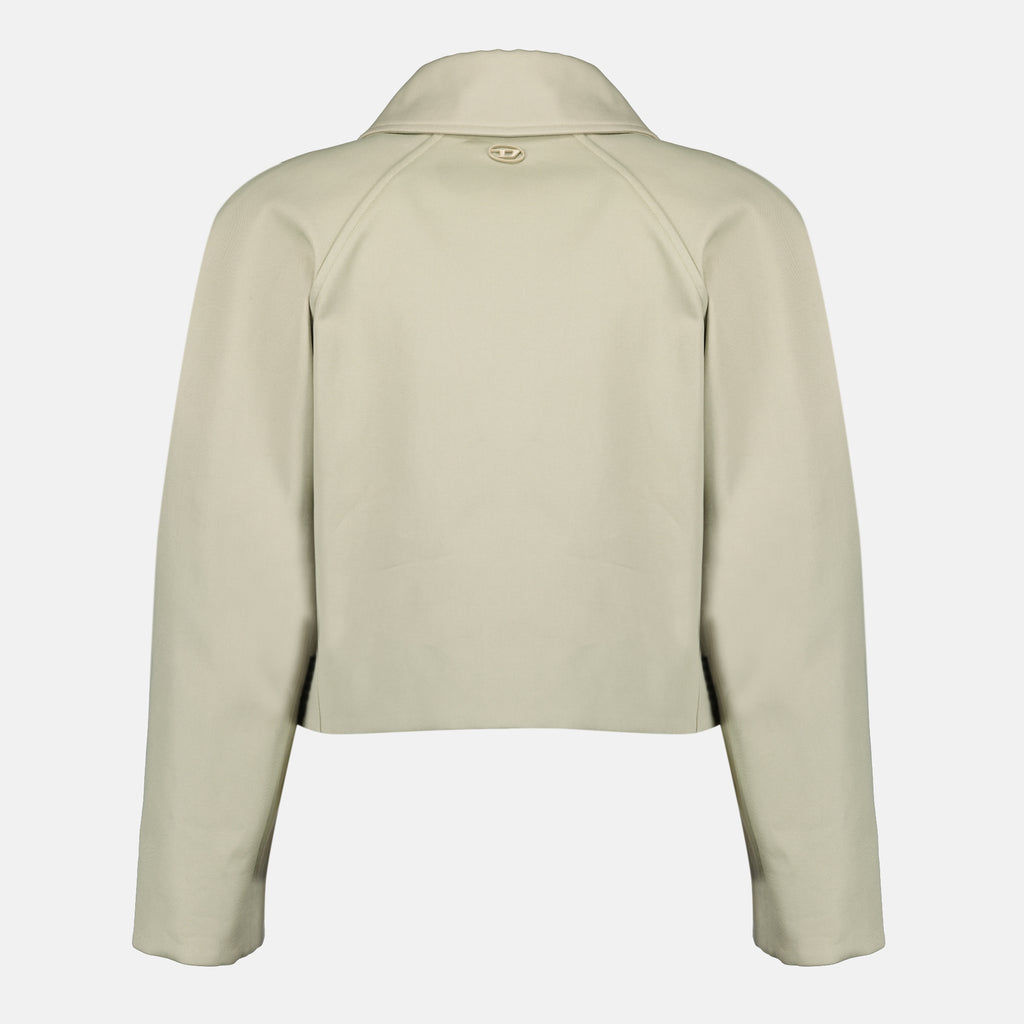 Image de l'article Veste G-Rayan beige de la marque Diesel pour Femme - Saison Printemps-Été 2026 - Vue de Dos