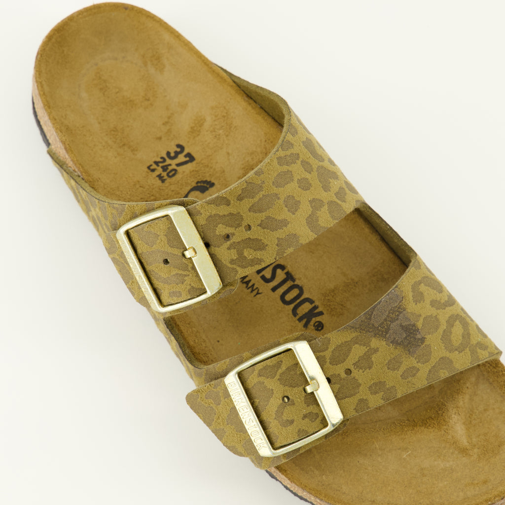 Immagine delle sandali Arizona del marchio Birkenstock per Donna - Stagione Autunno-Inverno 2025 - Vista dettagliata dall'alto