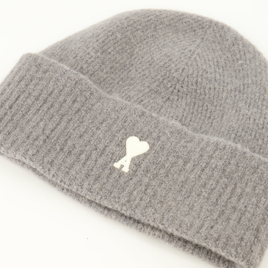 Chapeaux, casquettes et bonnets 회색 알파카 비니 Ami PARIS Gris Unisexe
