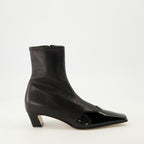 Bild des Khaite Damen Schwarz Nevada Stiefeletten - Herbst-Winter 2025 Saison - Rechte Seitenansicht