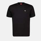 T-shirts T-shirt T-Adujstal-Doval Diesel Noir Homme