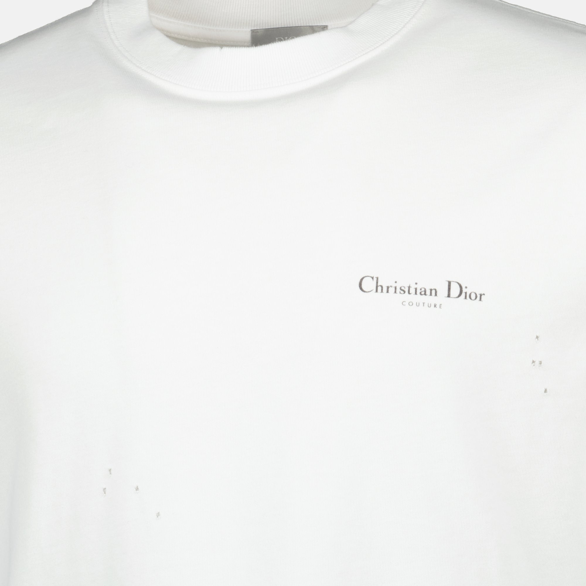 Bild des Herren-T-Shirts von Dior mit Maiglöckchen - Herbst-Winter 2025 - Detailansicht_1